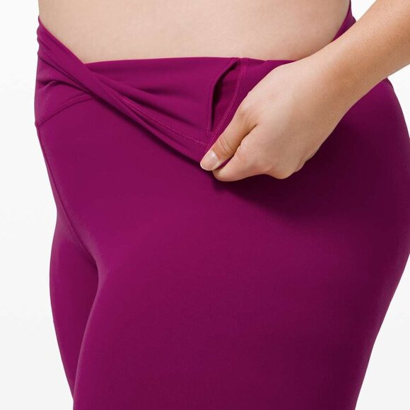 Lululemon Align Pant II 25" Deep Fuschia Size 4 - Picture 7 of 7